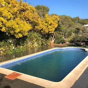 Casa Bella Vista En Montaña Con Vistas Al Mar Y Piscina Privada Сasa de vacaciones Cunit